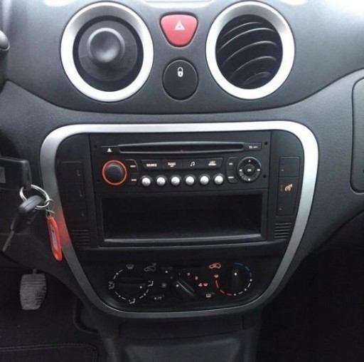 CITROEN BERLINGO 2008 RAMKA RADIA 2DIN SWC + PDC