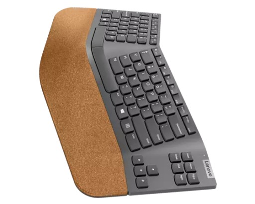 Klawiatura Lenovo Go Split grafitowa/korek naturalny