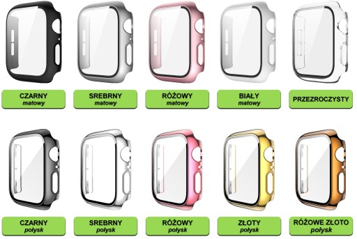 Case + Glass for Apple Watch 7 8 9 45 мм | Обложка корпуса | Много цветов