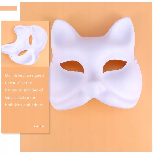 Therian Mask Fox Masks Cosplay Masquerade Rekwiz