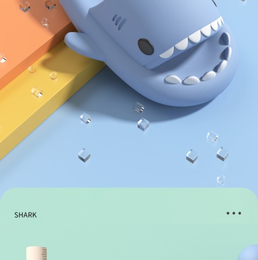 ТАПОЧКИ SHARK, ПРОТИВОСКОЛЬЗЯЩИЕ ТАПОЧКИ SHARK