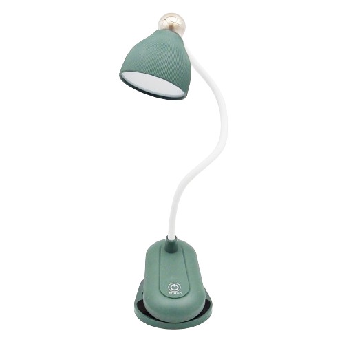 Lampka LED biurkowa z klipsem dotykowa regulowana nocna 3 barwy