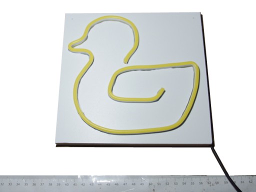 NEON DUCK LED FLEX DUCK LEMON ŚWIDNIK
