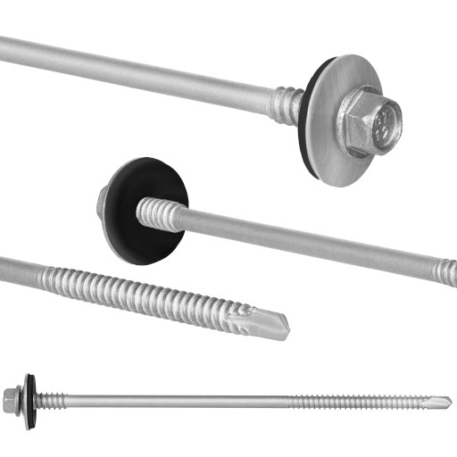 ETANCO - WKRĘT GTR6 Dachy - płyta warstwowa 100szt. dł. 125mm RAL7024