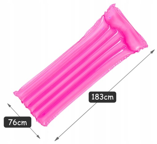 MATERAC PLAŻOWY do pływania na plażę basen do wody 183x76cm BESTWAY 44013