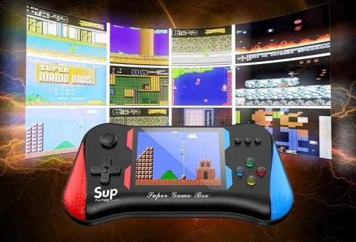 Mini konsola przenośna X7M do gier retro wyjście TV + PAD dla dwóch graczy