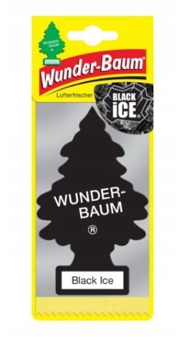 Автомобильная ароматическая елка Black Classic WUNDER-BAUM