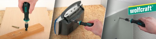 Ручная отвертка Wolfcraft 1240000 для бит