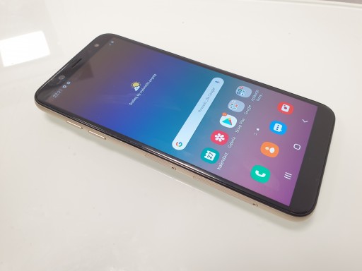 ОРИГИНАЛЬНЫЙ телефон Samsung A6 A600F без блокировки SIM-карты Gold