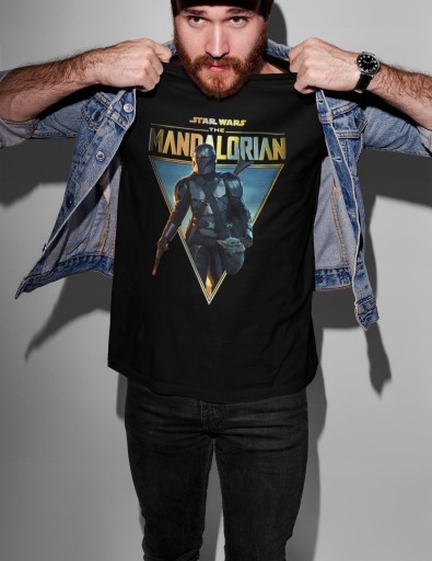 MANDALORIAN JODA STAR WARS GWIEZDNE KOSZULKA