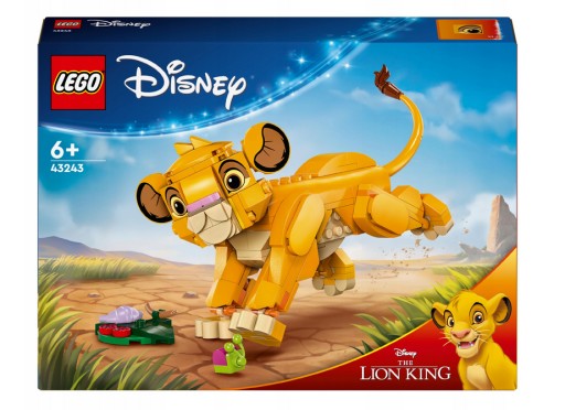 LEGO Disney Король Лев — Львенок Симба 43243 ПОДАРОЧНЫЙ НАБОР ПОДАРОЧНЫХ БЛОКОВ