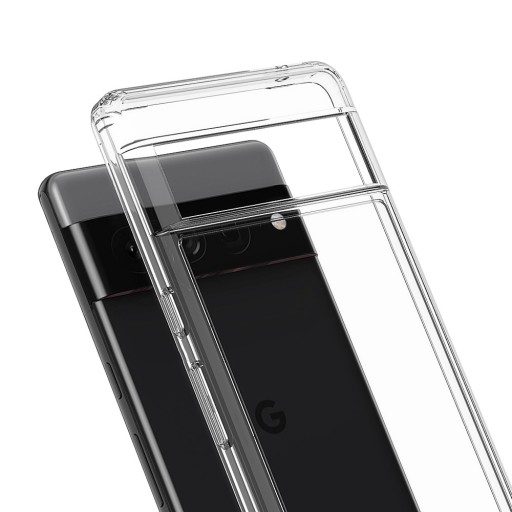 Гибридный прозрачный чехол для Google Pixel 7 Pro