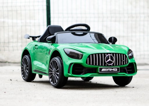 MERCEDES AMG GT ЭЛЕКТРОМОТОР АВТОМОБИЛЬНЫЙ АККУМУЛЯТОР СВЕТОДИОДНЫЕ ФОНАРИ ДИСТАНЦИОННЫЙ RC 2.4G