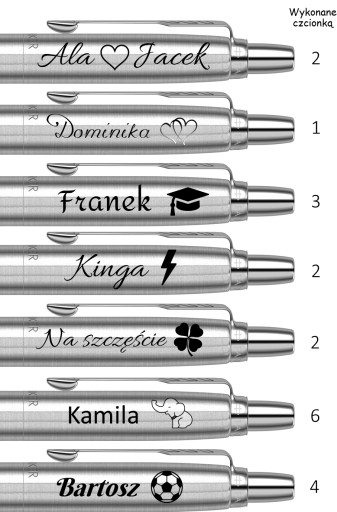 Набор ручек Parker Jotter из стали с гравировкой в ​​подарочном кожаном футляре