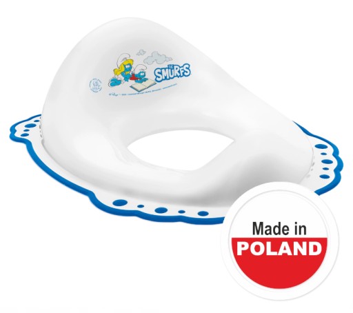 ZESTAW SMERFY PODNÓŻEK PODEST + NAKŁADKA NA SEDES WC