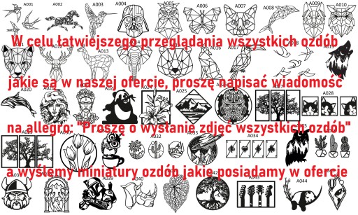 Dekoracja ścienna do salonu A093 czarny KOT GEOMETRYCZNY 110x85 cm