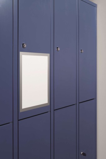 2 x Ramka samoprzylepna A4 magnetyczna Durable Duraframe czerwona