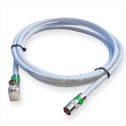 Kabel antenowy Wtyk ANT Kątowe i Gniazdo ANT 6M