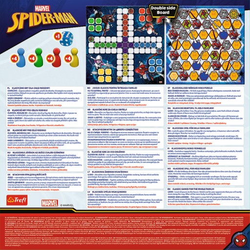 Китайская настольная игра Snakes Ladders SpiderMan