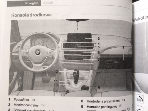 BMW 1 Series F20 польский руководство пользователя 2011-2015 + навигационный радиотелефон