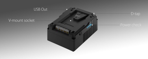 АККУМУЛЯТОР NEWELL BP-V190 SLIM V-MOUNT 12800 мАч