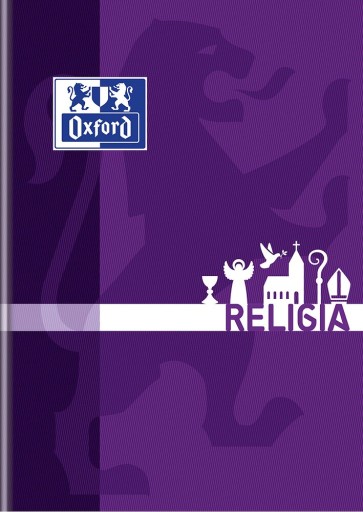 Brulion A5 80k клетчатый OXFORD RELIGION микс цветов