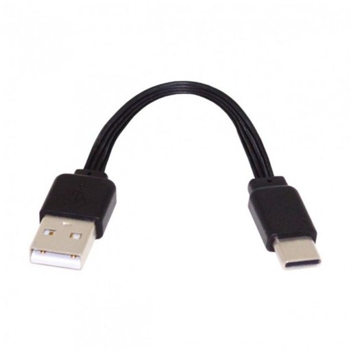 Плоский кабель USB 3.1 USB-C тип C — USB 2.0 13 см