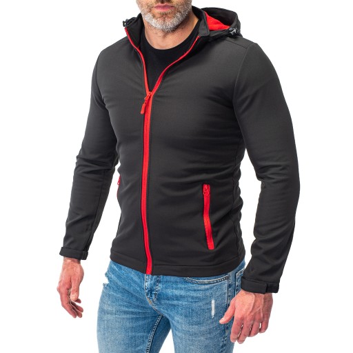 HH017 roz. M MĘSKA KURTKA SOFTSHELL PRZEJŚCIOWY
