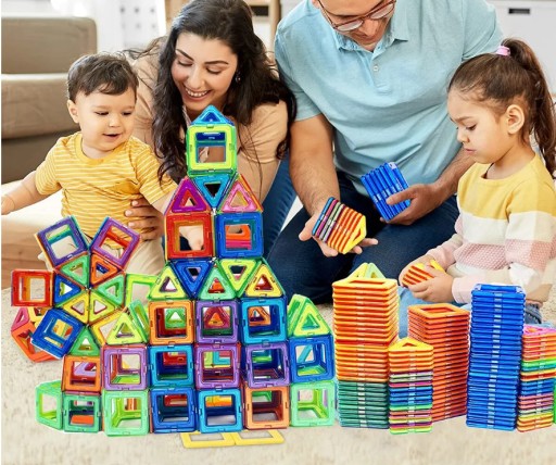 МАГНИТНЫЕ БЛОКИ 3D MAGNETIC 100шт Education Large