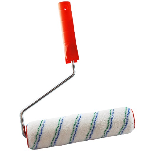 Farba Dachowa 25kg Ceglasty Wałek Malarski 25cm