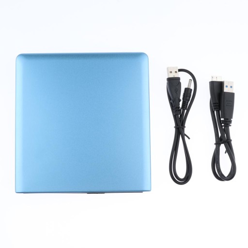 Оптический привод USB 3.0 с внешней оперативной памятью Синий