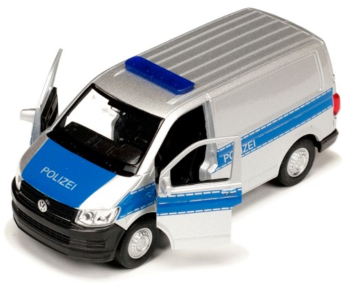WELLY METAL CAR VOLKSWAGEN T6 ПОЛИЦИЯ