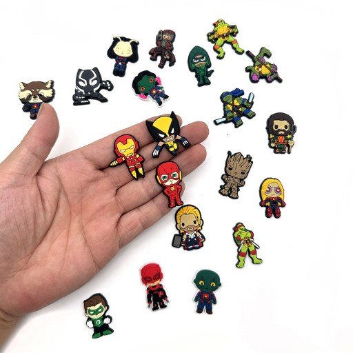 Przypinka Superbohater Ant-Man Marvel do Crocs butów telefonu torebki