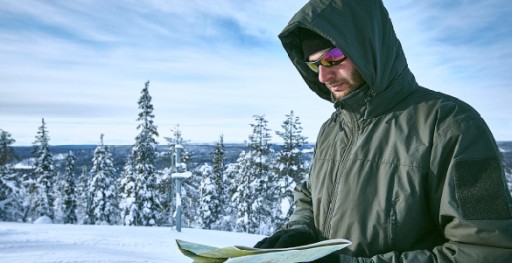 КУРТКА МУЖСКАЯ ЗИМНЯЯ УРОВЕНЬ 7 HELIKON THERMAL CLIMASHIELD Черная