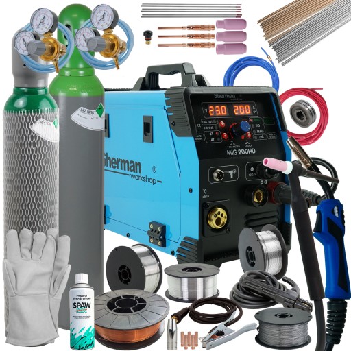 MIG TIG MMA 200A Аппарат для сварки алюминия MIGOMAT KIT