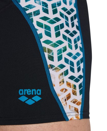 Шорты для плавания Arena PLANET WATER SWIM SHORT ЧЕРНО-БЕЛЫЕ MULTI 100