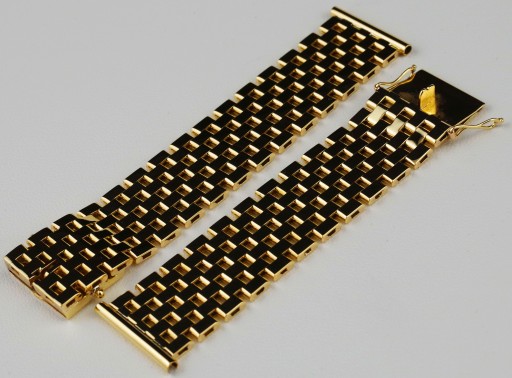 БРАСЛЕТ для часов SOLID GOLD 18K/750 винтаж 1979 г. 20 - 18мм
