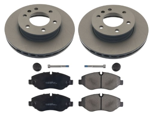 ЗАДНИЕ ДИСКИ, КОЛОДКИ, FORD FOCUS C-MAX C MAX 265MM
