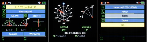 Измеритель ТВ-сигнала SAT Combo Наземное DVB-T2-C Спутниковое DVB-S2 Amiko
