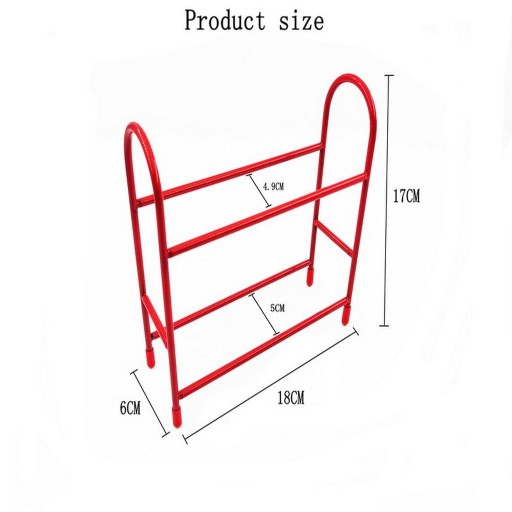 RC Car Tire Rack Rick Aplominum Doper Deviler Tires Strag Stand Garage Red