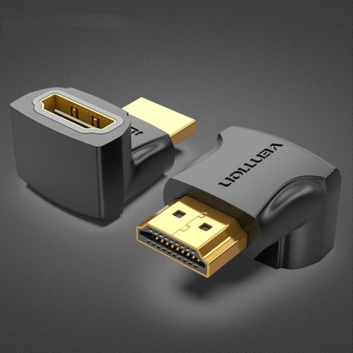 ВЕРХНИЙ АДАПТЕР VENTION ANGLE HDMI 2.0 UHD 4K 60 Гц 90 ГРАДУСОВ