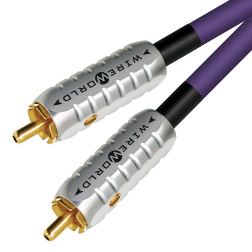 КОАКСИАЛЬНЫЙ КАБЕЛЬ RCA WIREWORLD УЛЬТРАФИОЛЕТОВЫЙ 75ОМ 2м