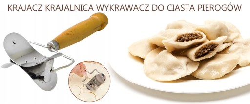 KRAJALNICA WYKRAWACZ DO CIASTA PIEROGÓW 7,5CM