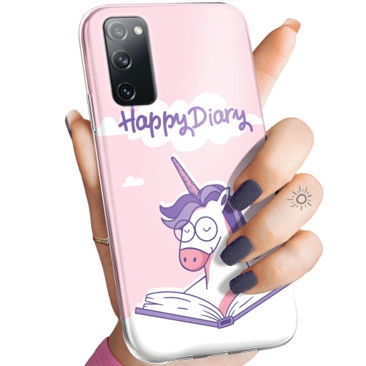 ETUI DO SAMSUNG GALAXY S20 FE / 5G WZORY JEDNOROŻEC BAJKI KSIĘŻNICZKI CASE
