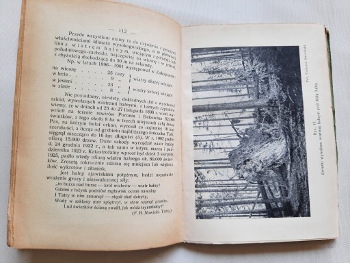 Stanisław Sokołowski LAS TATRZAŃSKI 1936 ryciny mapy