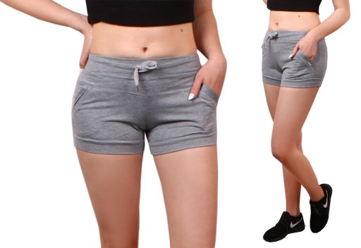 ШОРТЫ короткие хлопковые ШОРТЫ бирюзовые 7232 L/XL
