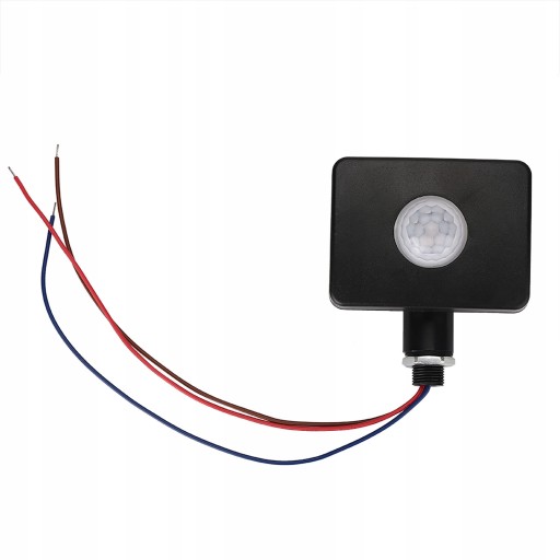 Czujnik Ruchu Sensor Sonda PIR AC 90-250V LED