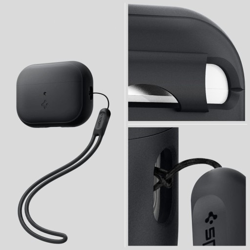 Чехол для AirPods Pro 2, корпус Spigen Silicone Fit