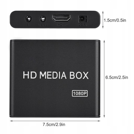 wkv-110-240V Full HD Mini Box Медиаплеер