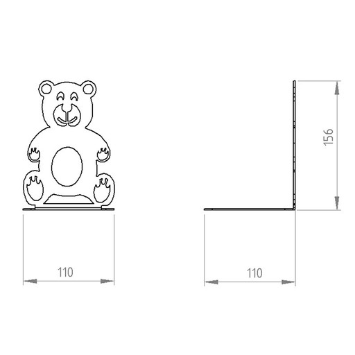 Подставка для книг Golden BEAR, подставка для школы